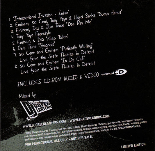 DJ Green Lantern : Mixtape-CD (CD, Enh, Ltd, Mixtape, Promo)