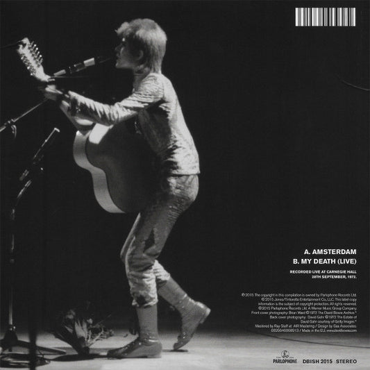 David Bowie : Amsterdam (7", Single, Ltd, RM, Ora)