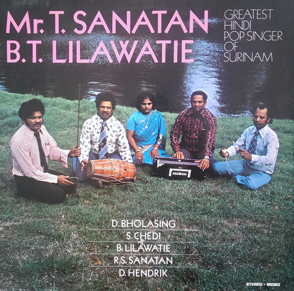 T. Sanatan, B. T. Lilawatie : Greatest Hindi Pop Singer Of Surinam (LP, Album)