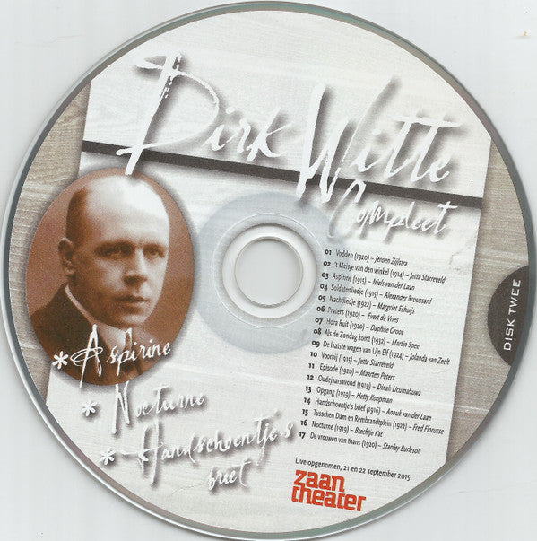 Various : Dirk Witte Compleet (2xCDr, Comp)
