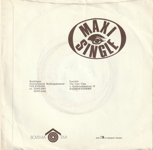 The Cats : Vaya Con Dios / Don't Waste My Time / Take Me With You (7", Maxi)
