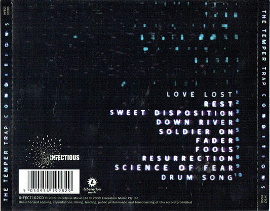 The Temper Trap : Conditions (CD, Album)