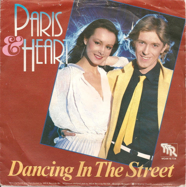 Paris & Heart : Dancing In The Street (7", Single)