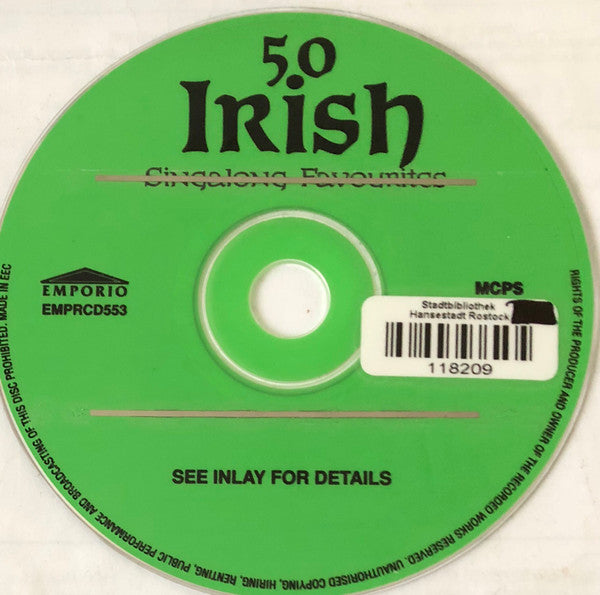Sean O'Neill Band : 50 Irish Singalong Favourites (CD, Album)