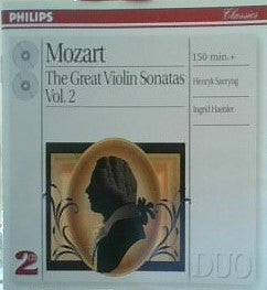 Mozart* - Henryk Szeryng, Ingrid Haebler : The Great Violin Sonatas, Vol. 2 (2xCD, Comp, RM)