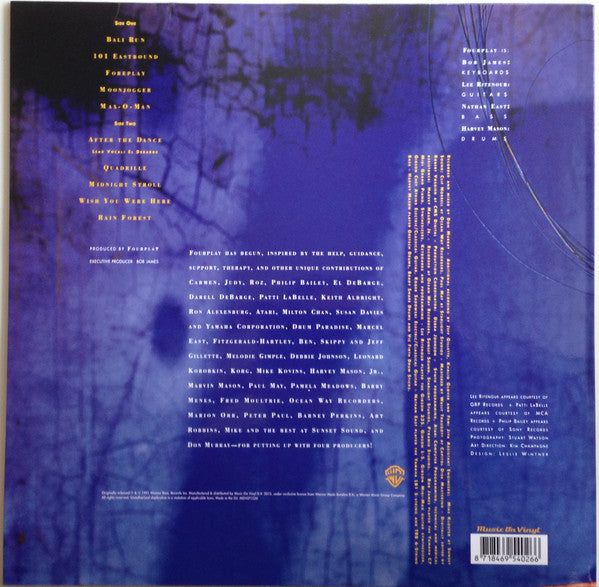 Fourplay (3) : Fourplay (LP, Album, RE, RM, 180)