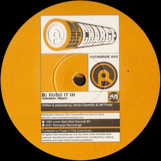 Fierce Ruling Diva : Rubb It In (12")
