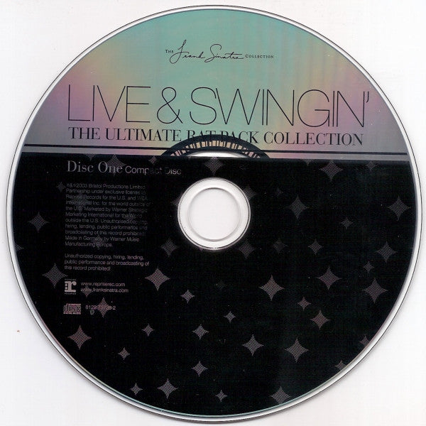 The Rat Pack :  Live And Swingin': The Ultimate Rat Pack Collection (CD, Comp + DVD-V)