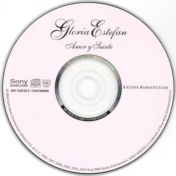 Gloria Estefan : Amor Y Suerte (Exitos Romanticos) (CD, Comp + DVD-V, PAL)