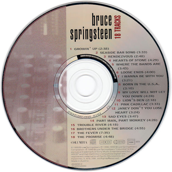 Bruce Springsteen : 18 Tracks (HDCD, Album, Comp)