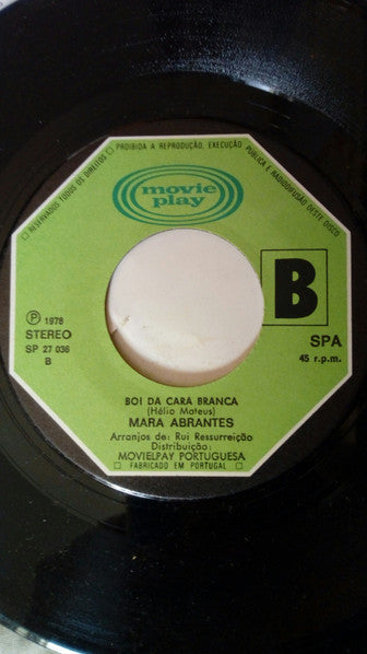 Mara Abrantes : Os Amantes (7", Single)