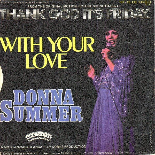 Donna Summer : Last Dance (7", Single)