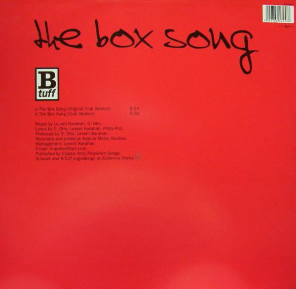 B-Tuff (2) : The Box Song (12")
