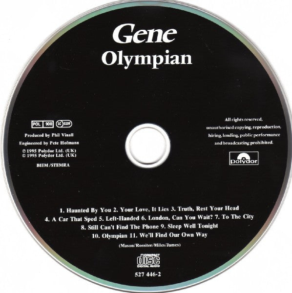 Gene : Olympian (CD, Album)