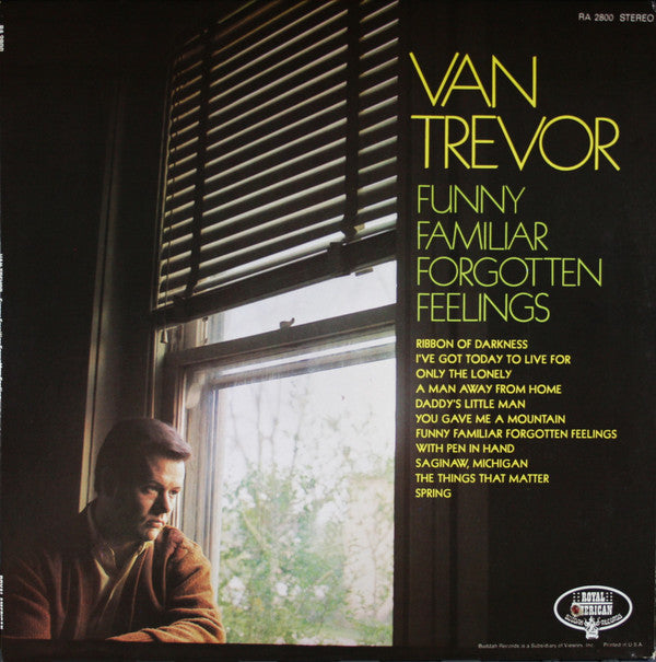 Van Trevor : Funny Familiar Forgotten Feelings (LP, Album)