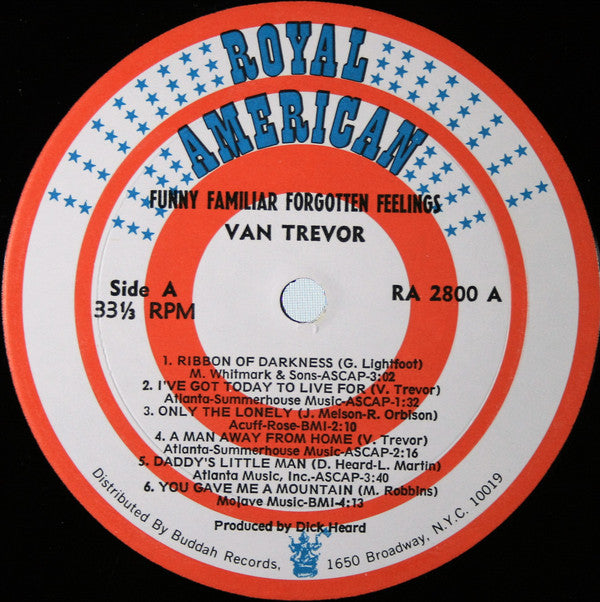 Van Trevor : Funny Familiar Forgotten Feelings (LP, Album)