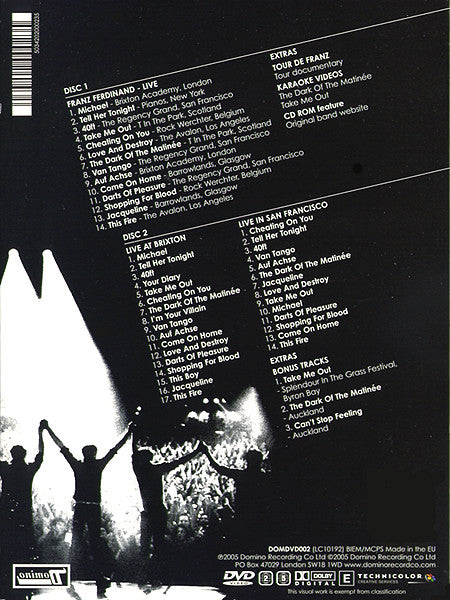 Franz Ferdinand : Franz Ferdinand (The DVD) (2xDVD-V, Multichannel, PAL)