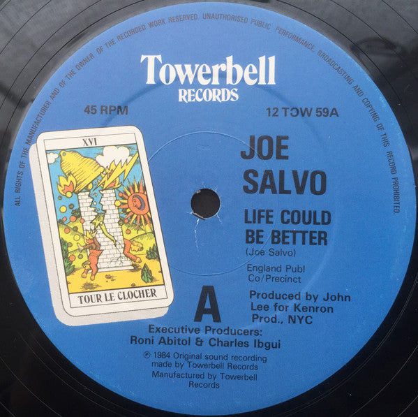 Joe Salvo : Life Could Be Better (12")