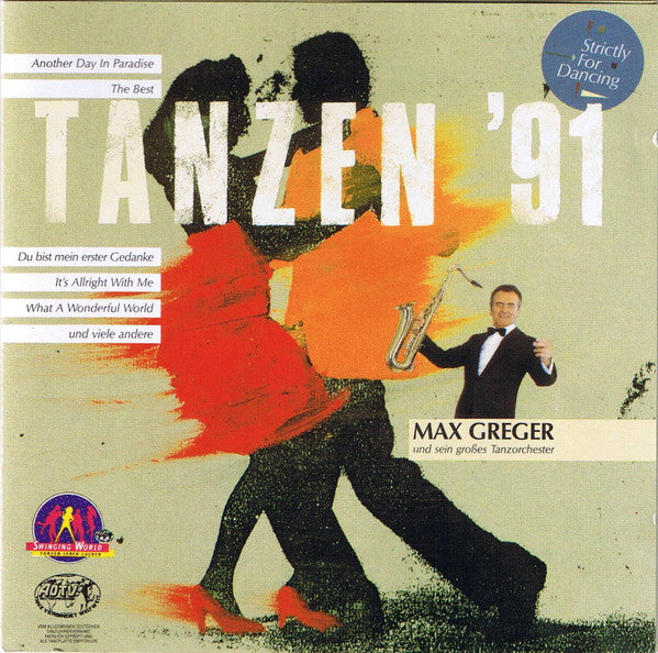 Max Greger Und Sein Großes Tanzorchester : Tanzen '91 (CD, Album)