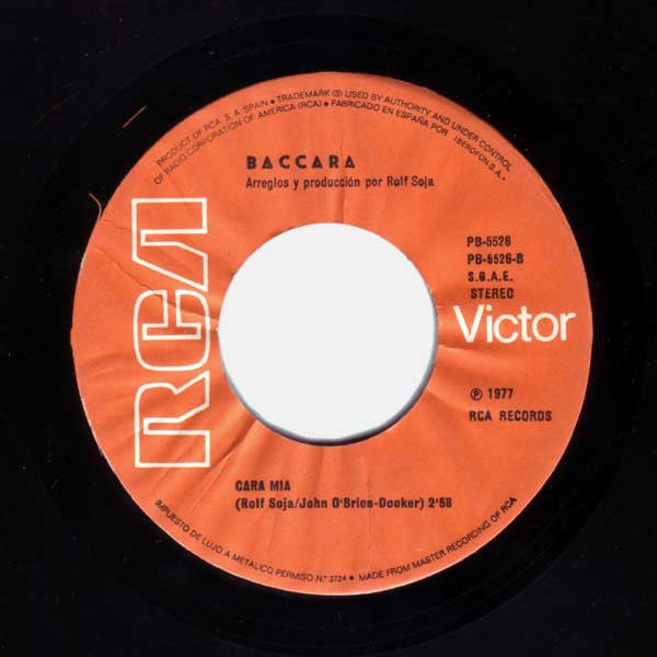 Baccara : Yes Sir, I Can Boogie (7", Single, RE)