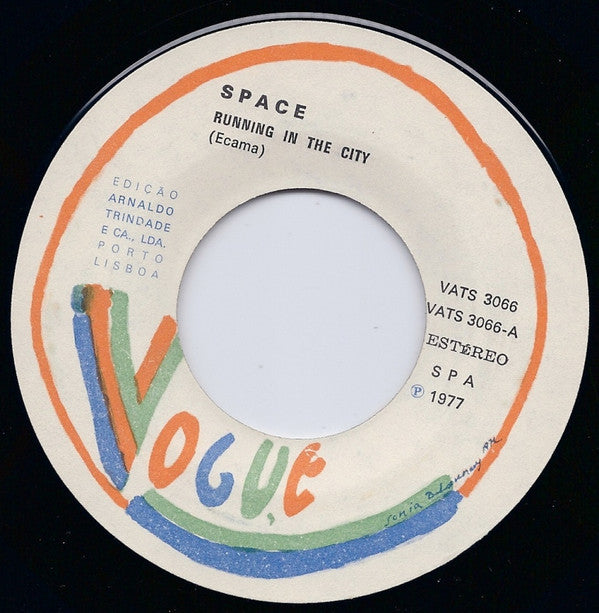 Space : Running In The City (7")
