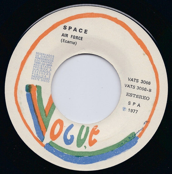 Space : Running In The City (7")