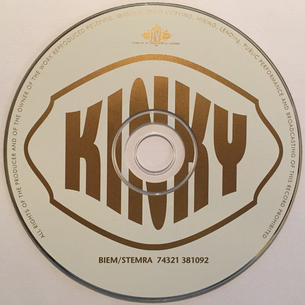 Erick E : Kinky The Fetish Fantasy Mix (CD, Comp, Mixed)