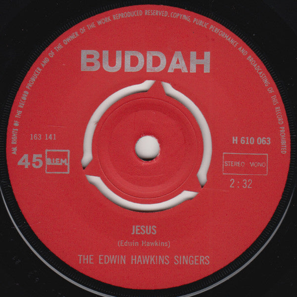 Edwin Hawkins Singers : Jesus / Try The Real Thing (7")