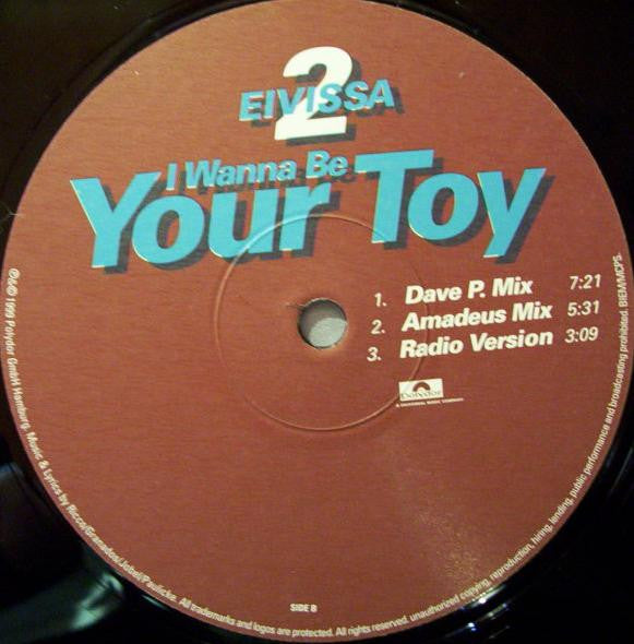 2 Eivissa : I Wanna Be Your Toy (12")