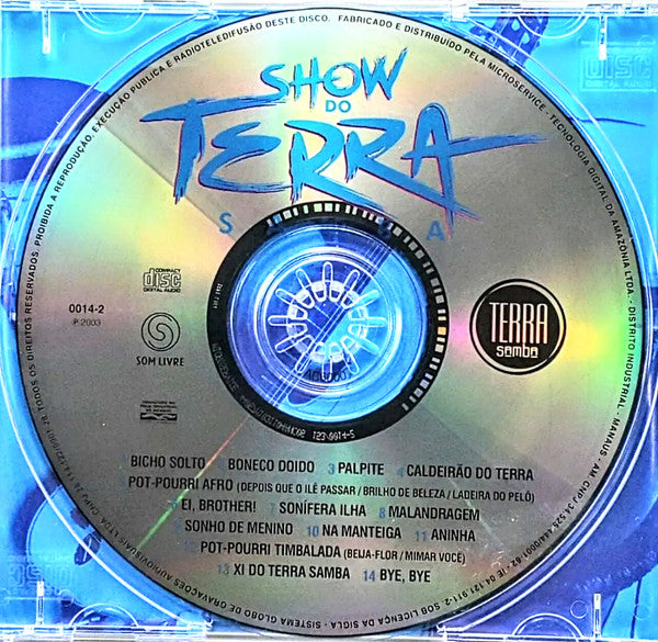 Terra Samba : Show Do Terra Samba (CD, Album, RP, AB)