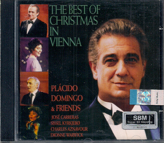 Placido Domingo, José Carreras, Sissel, Charles Aznavour, Dionne Warwick : The Best Of Christmas In Vienna (CD, Comp)