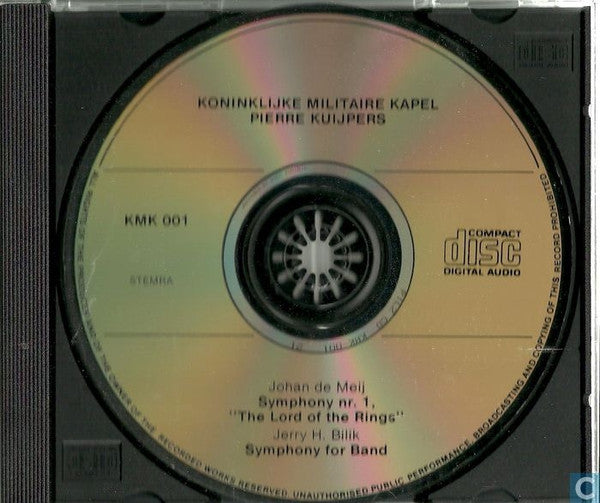 Johan de Meij / Jerry Bilik, Koninklijke Militaire Kapel, Pierre Kuijpers : The Lord Of The Rings (CD, Album)