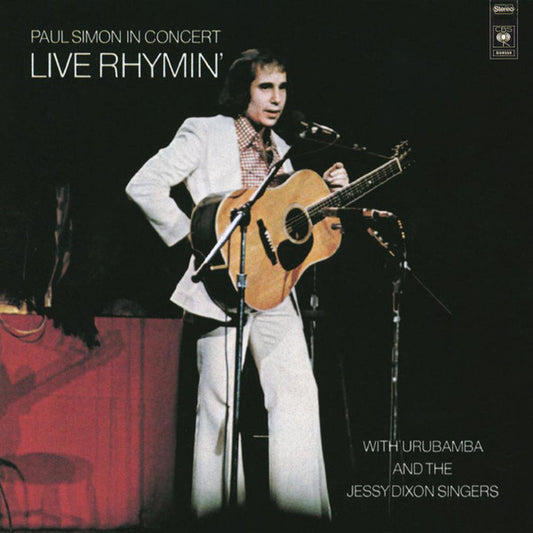 Paul Simon : Live Rhymin' (LP, Album, RE)