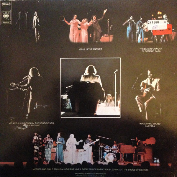 Paul Simon : Live Rhymin' (LP, Album, RE)