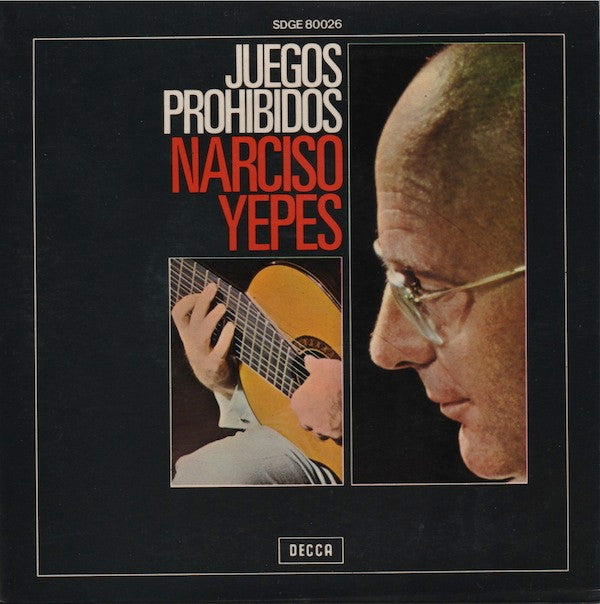 Narciso Yepes : Juegos Prohibidos (7", Single, RE)