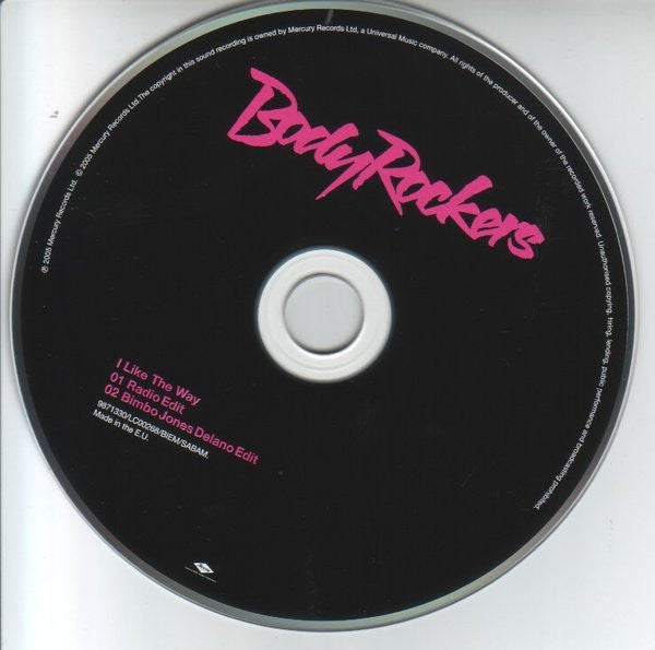 Bodyrockers : I Like The Way (CD, Single)