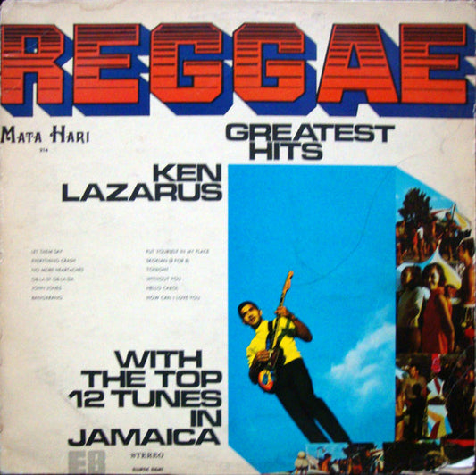 Ken Lazarus : Reggae Greatest Hits (LP)