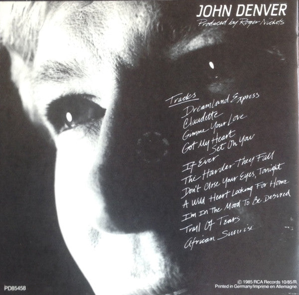 John Denver : Dreamland Express (CD, Album)