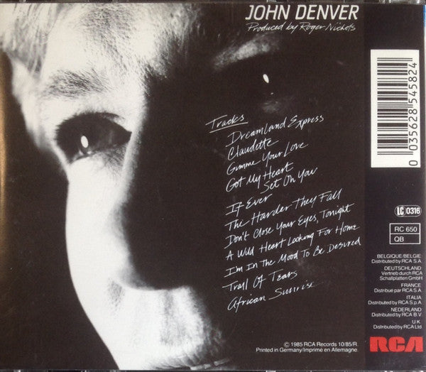 John Denver : Dreamland Express (CD, Album)
