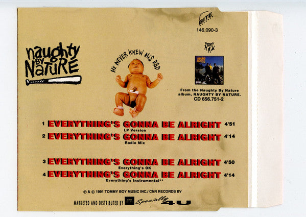 Naughty By Nature : Everything's Gonna Be Alright (CD, Maxi)