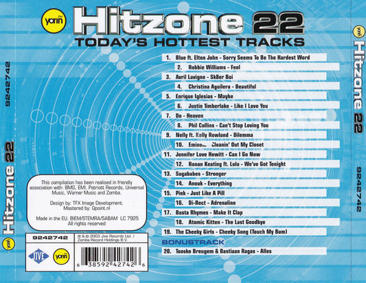 Various : Yorin FM presents: Hitzone 22 (CD, Comp)