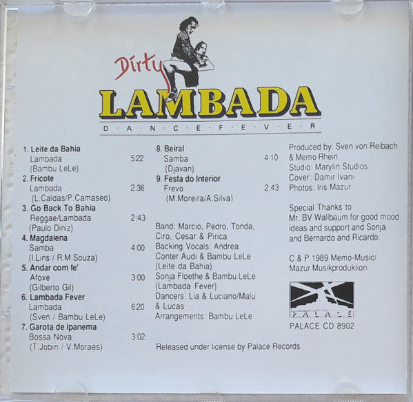 Bambu Le Le : Dirty Lambada Dance Fever (CD, Album)