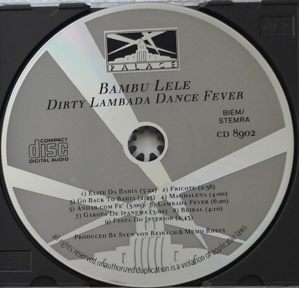 Bambu Le Le : Dirty Lambada Dance Fever (CD, Album)