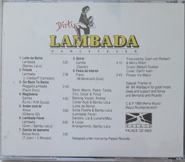 Bambu Le Le : Dirty Lambada Dance Fever (CD, Album)