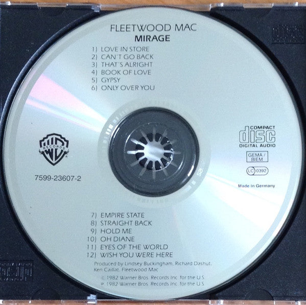 Fleetwood Mac : Mirage (CD, Album, RP)