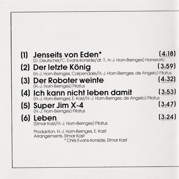 Nino de Angelo : Jenseits Von Eden (CD, Album)