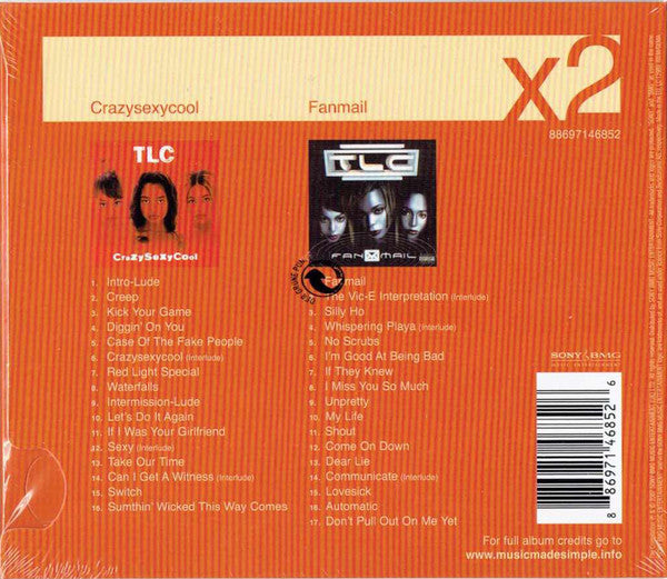 TLC : Crazysexycool / Fanmail (CD, Album, RE + CD, Album, RE + Box, Comp)