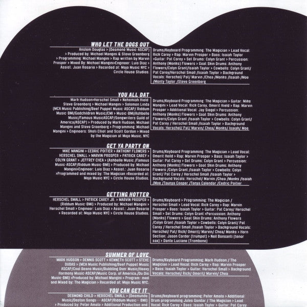 Baha Men : Who Let The Dogs Out (CD, Album)