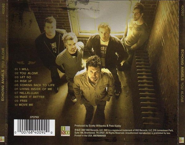 Echoing Angels : You Alone (CD, Album)