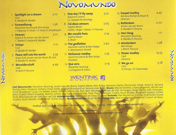 Various : Novomundo (CD)